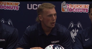 Illustration for article titled UConn's Starting Quarterback Has A Fantastic Mullet